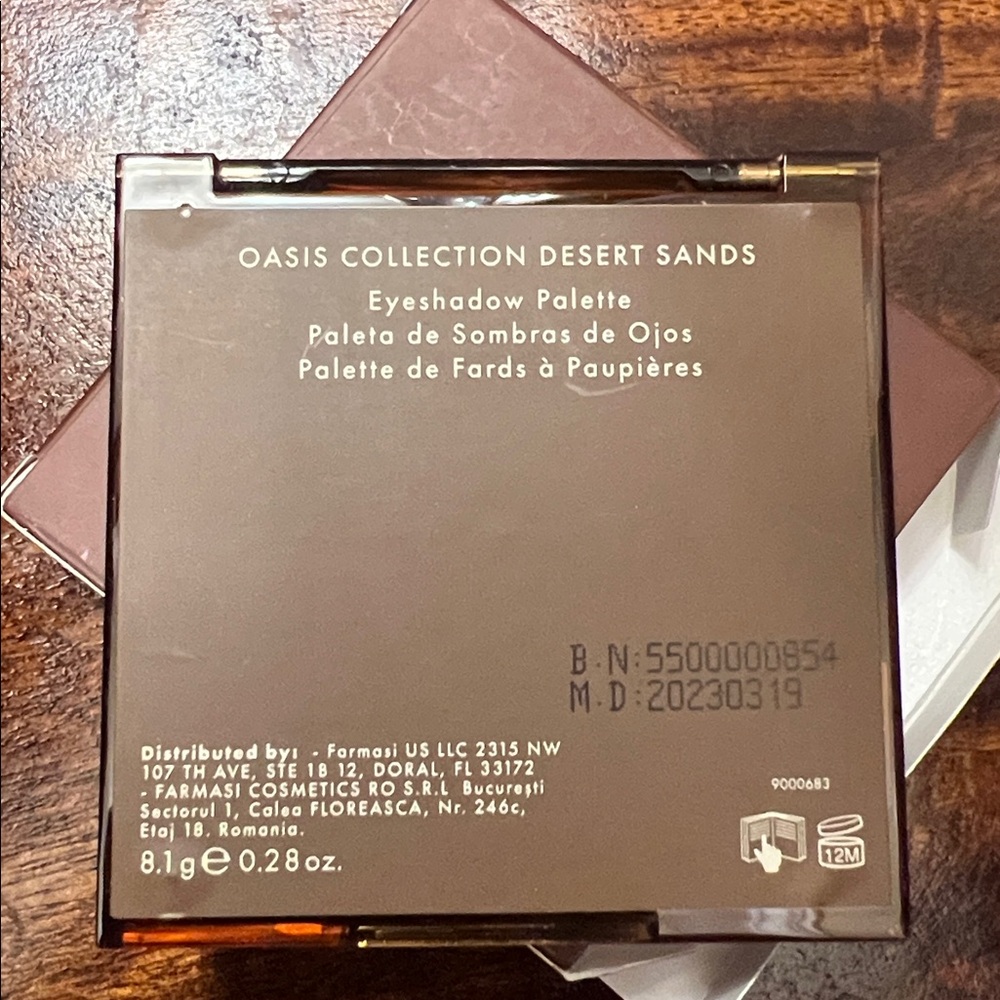 Farmasi Oasis Collection Eyeshadow Palette in Desert Sands, New - Picture 12 of 13
